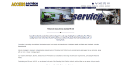 Desktop Screenshot of accessservice.com.au
